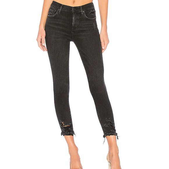 Agolde Denim - Agolde Sophie Skinny Crop in Temple